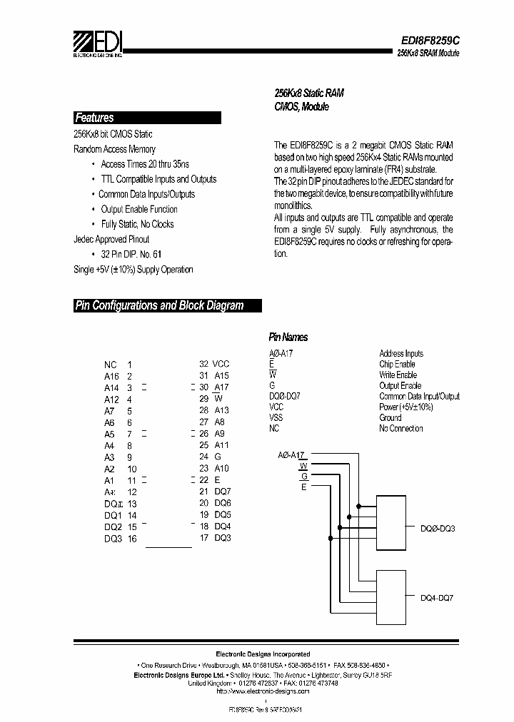 EDI8F8259C_7059394.PDF Datasheet