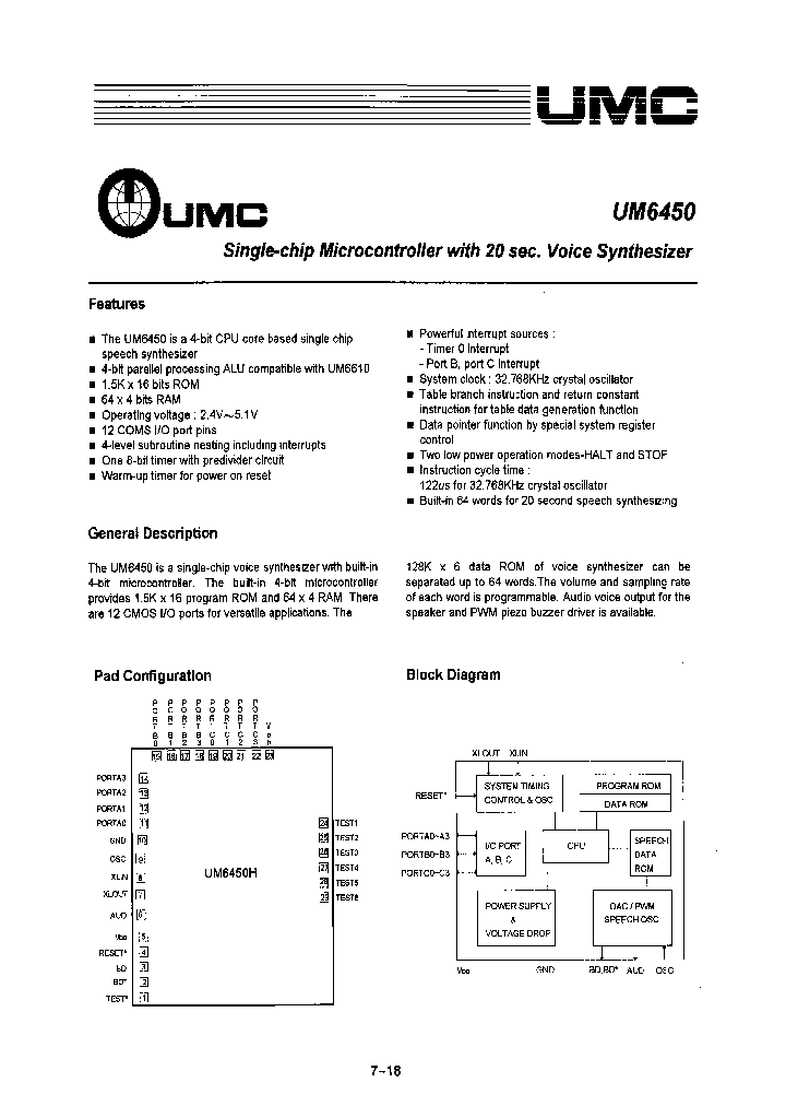 UM6450H-XX_7063135.PDF Datasheet