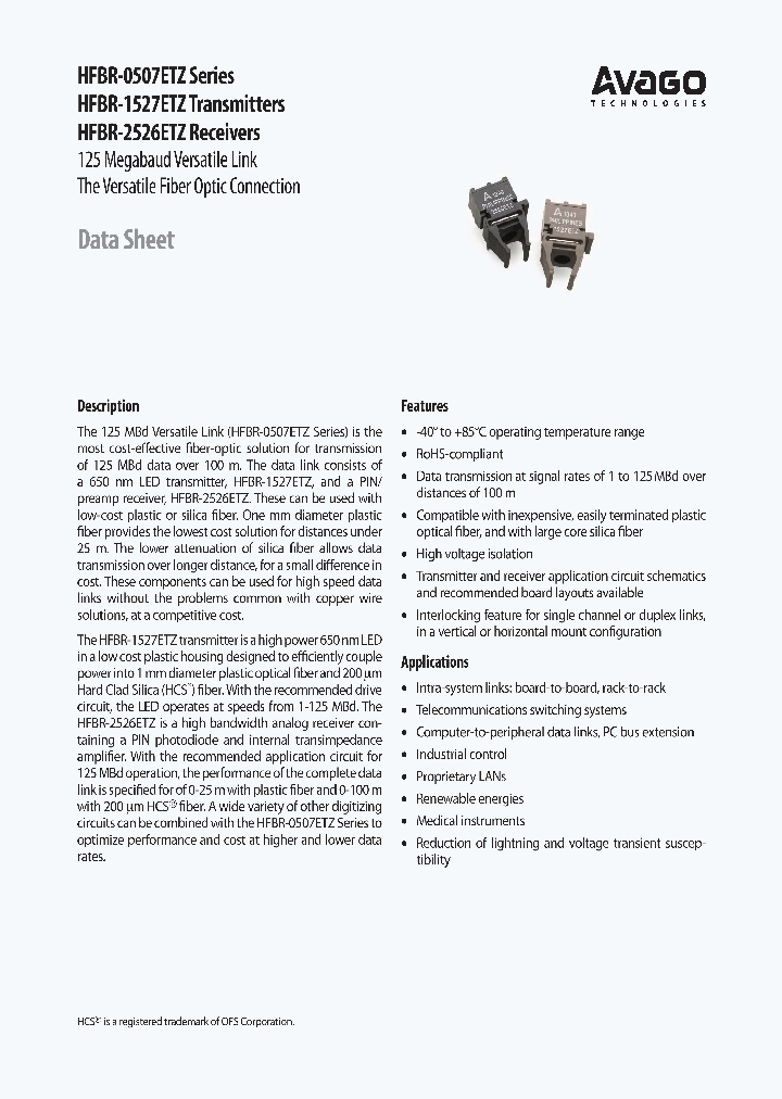 HFBR-0507ETZ_7088861.PDF Datasheet