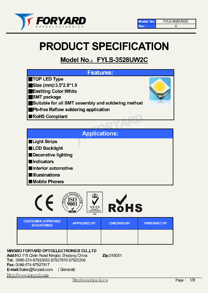 FYLS-3528UW2C_7090297.PDF Datasheet