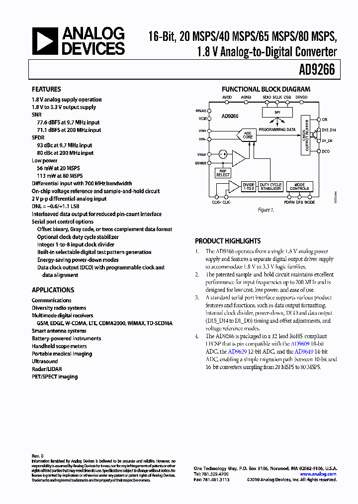 AD9266BCPZRL7-20_7068714.PDF Datasheet