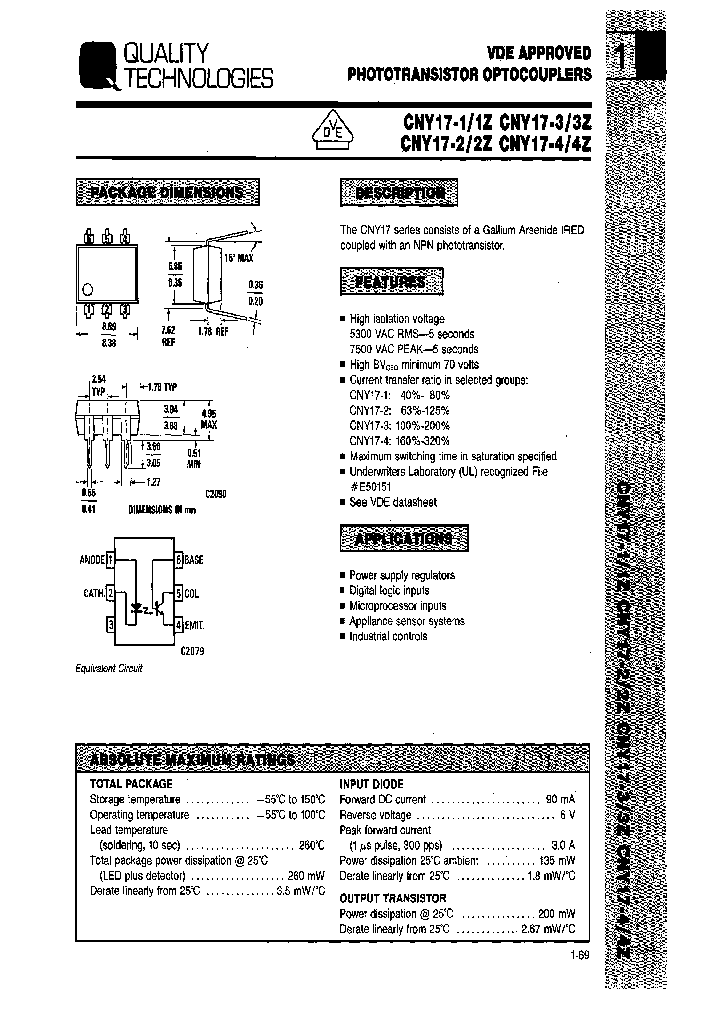 CNY17-2Z-100_7067524.PDF Datasheet