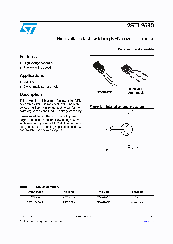 2STL2580_7095593.PDF Datasheet