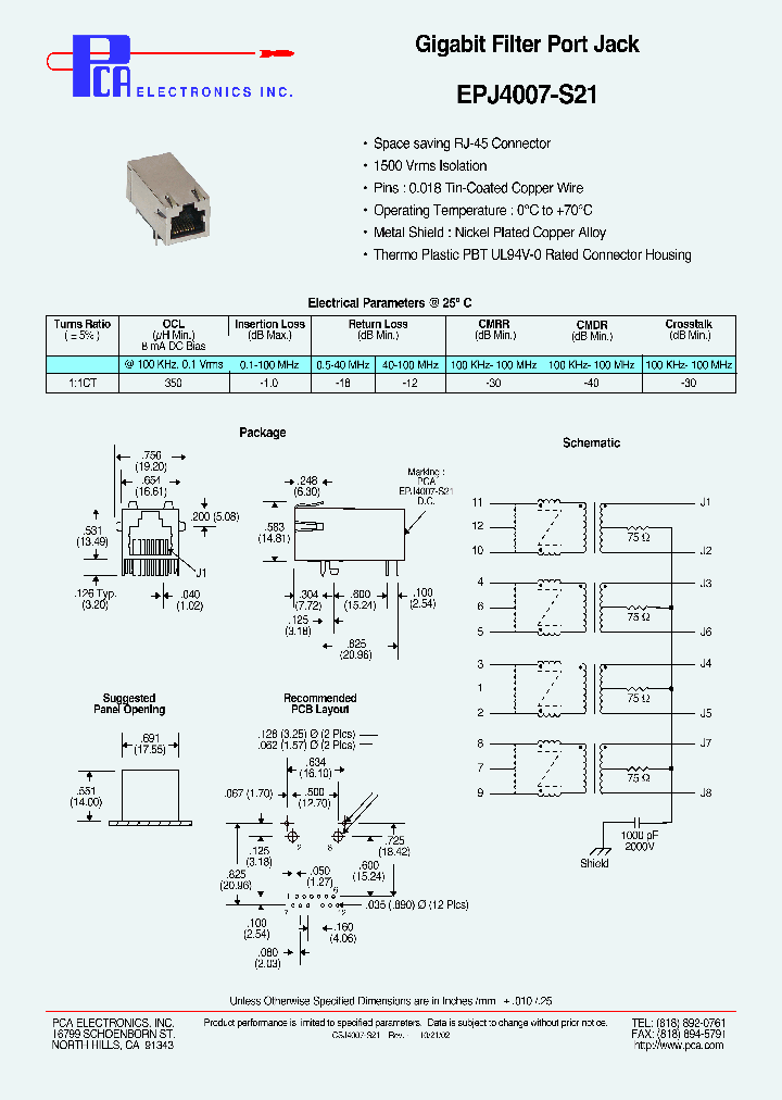 EPJ4007-S21_7077724.PDF Datasheet