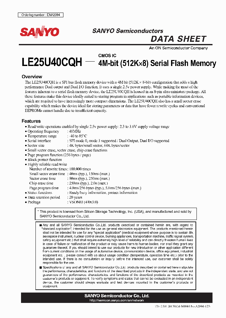 LE25U40CQH_7096134.PDF Datasheet