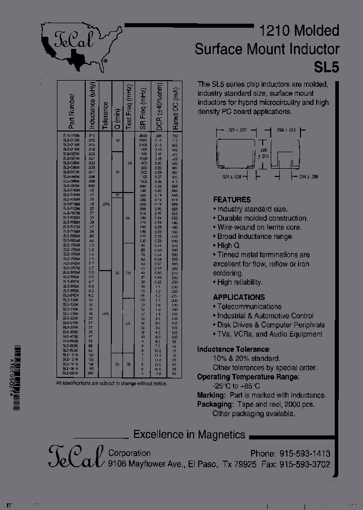 SL5-1R0M_7081106.PDF Datasheet