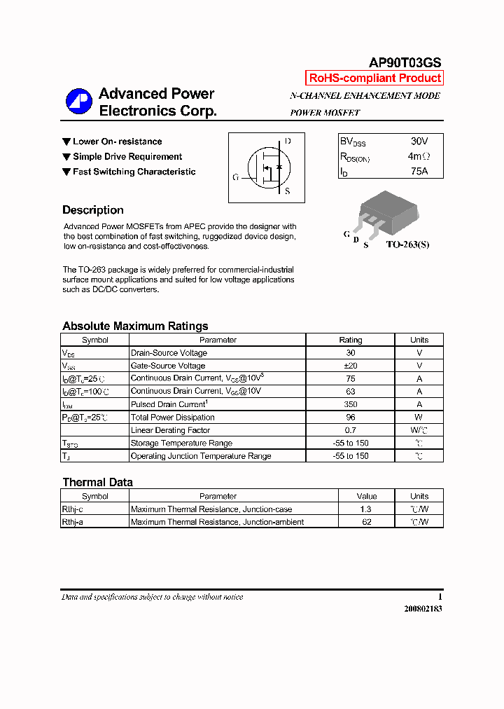 AP90T03GS_7097340.PDF Datasheet