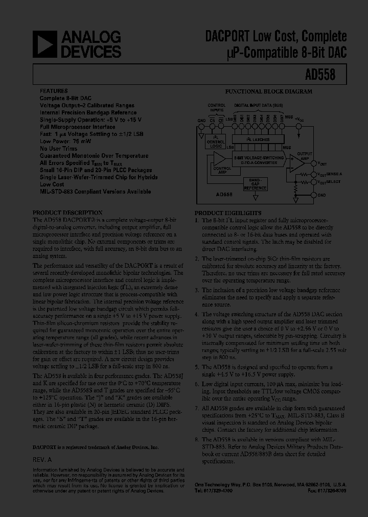 ANALOGDEVICESINC-AD558JPZ_7082592.PDF Datasheet