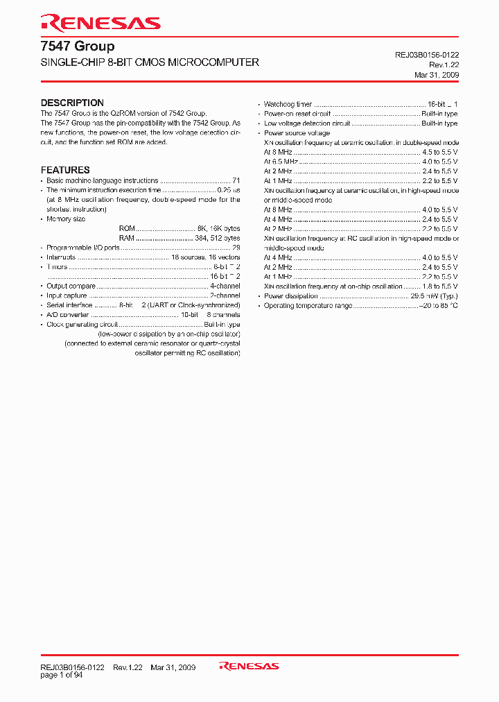 M37547G2-XXXFP_7086651.PDF Datasheet