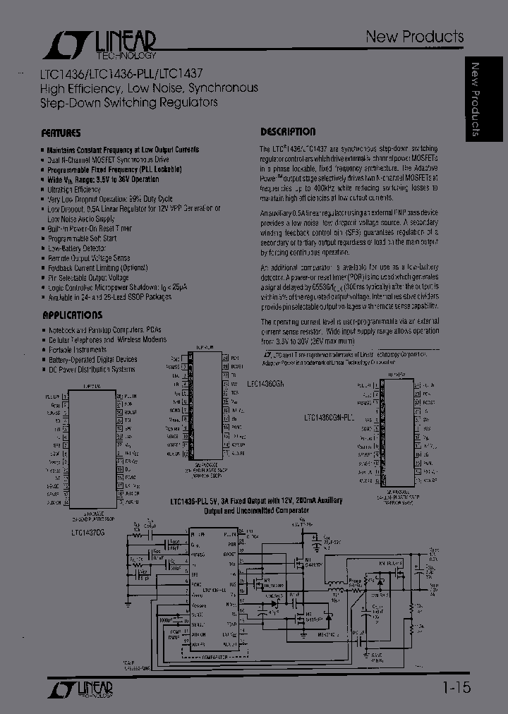 LTC1436CGN-PLLTR_7088934.PDF Datasheet