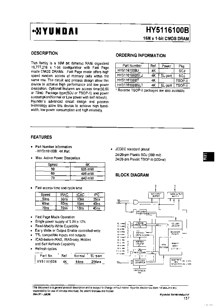 HY5116100BSLT-60_7088148.PDF Datasheet