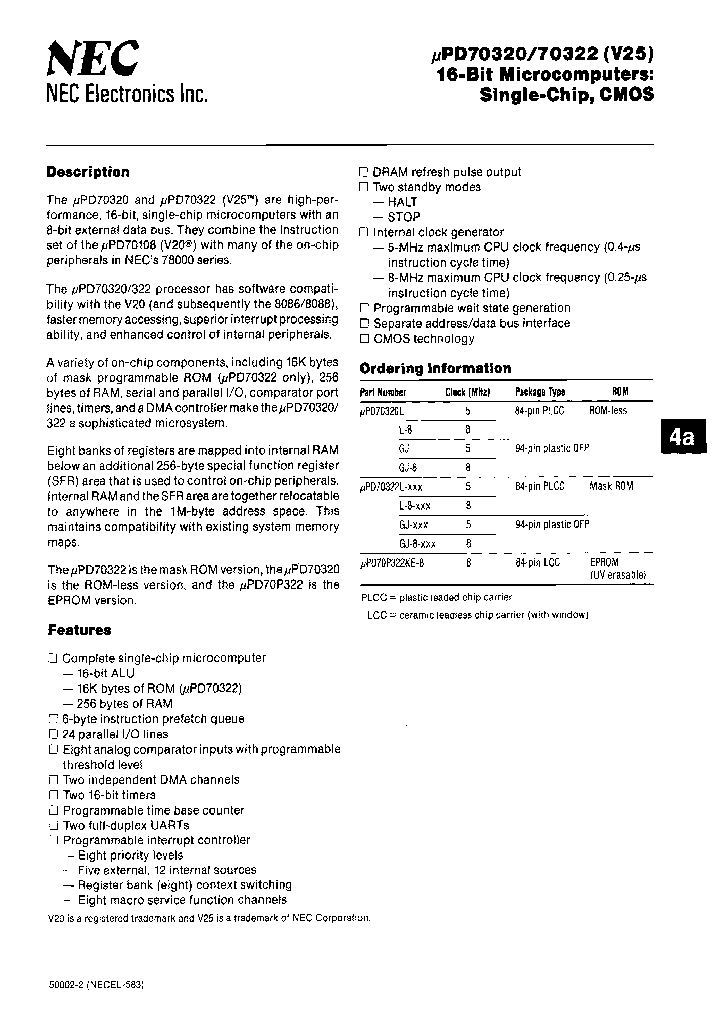 UPD70320GJ-8_7086818.PDF Datasheet