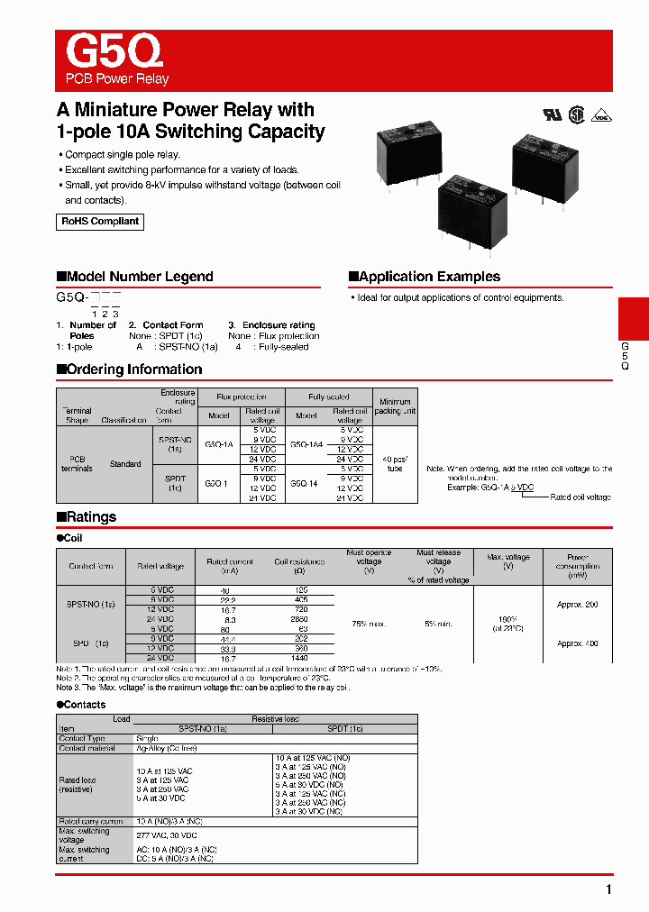 G5Q-1A4-DC24_7101647.PDF Datasheet