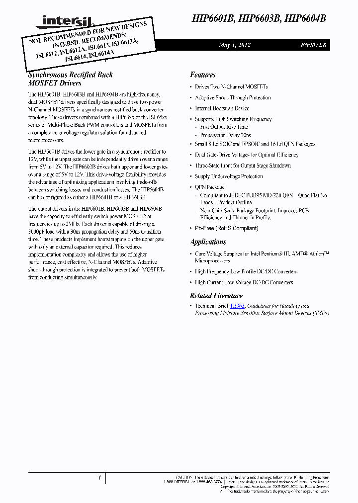 HIP6601BCBZ_7101981.PDF Datasheet