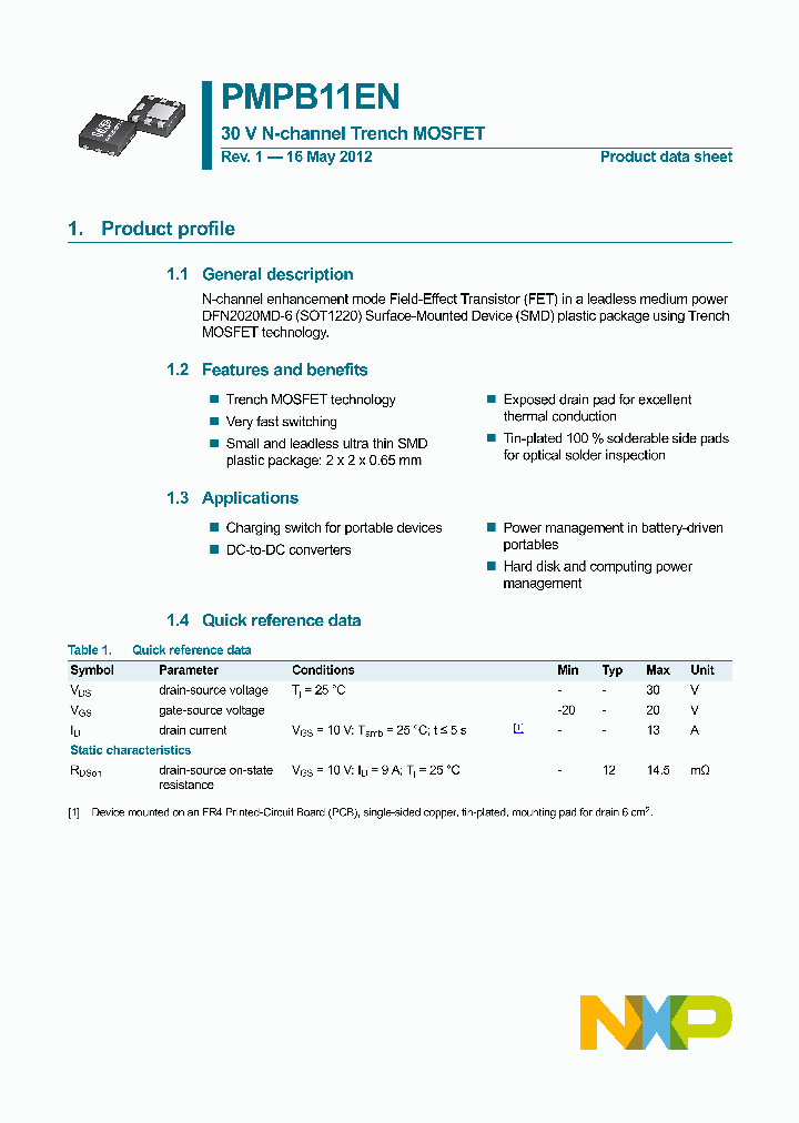 PMPB11EN_7102979.PDF Datasheet