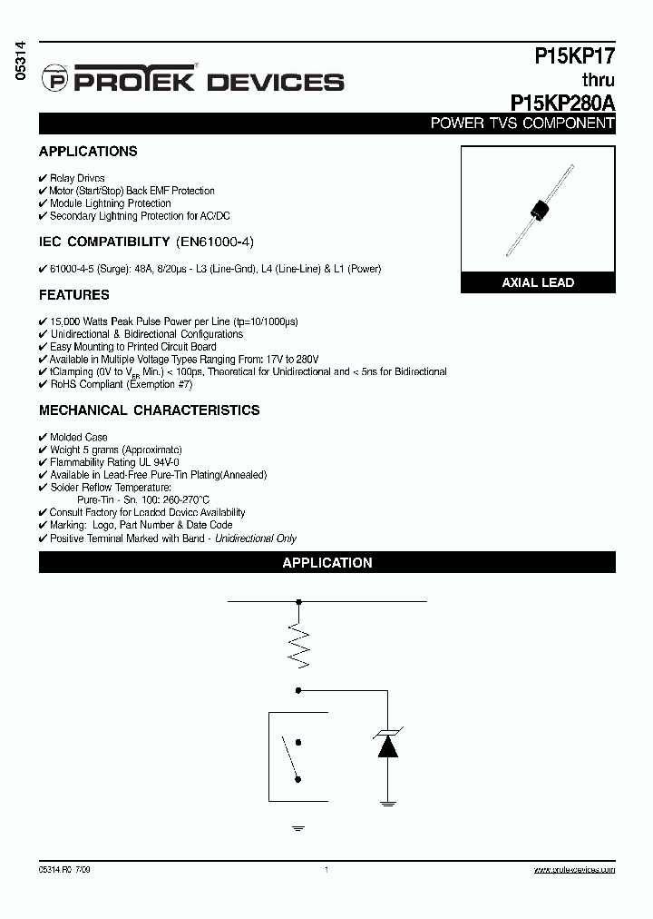P15KP64A-LF_7092363.PDF Datasheet