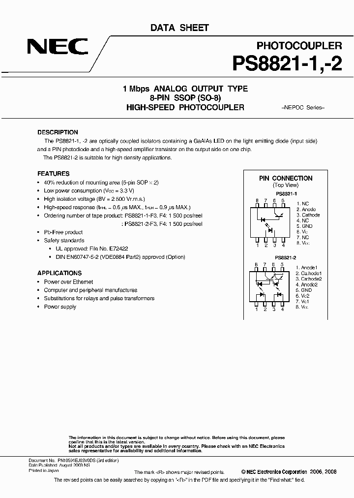 PS8821-2-F4-AX_7092077.PDF Datasheet