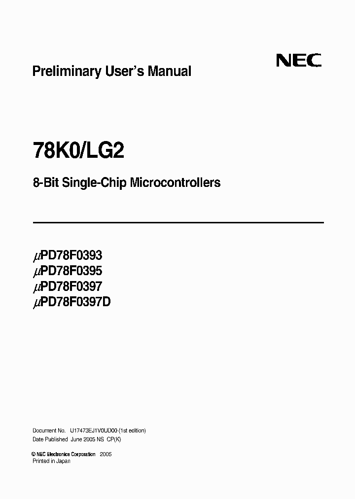 UPD78F0393GFT2-JBT-A_7091944.PDF Datasheet