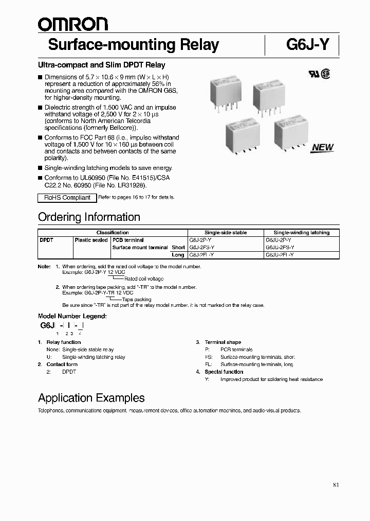 G6JU-2FL-Y5VDC_7088528.PDF Datasheet