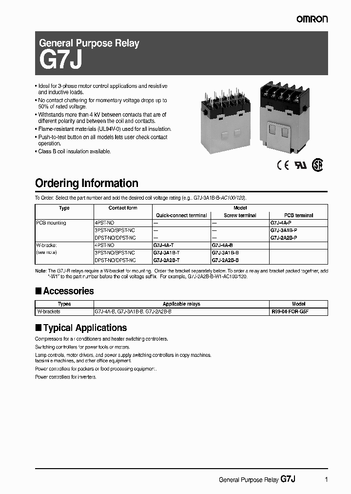 G7J-4A-B-W1-DC110_7091382.PDF Datasheet