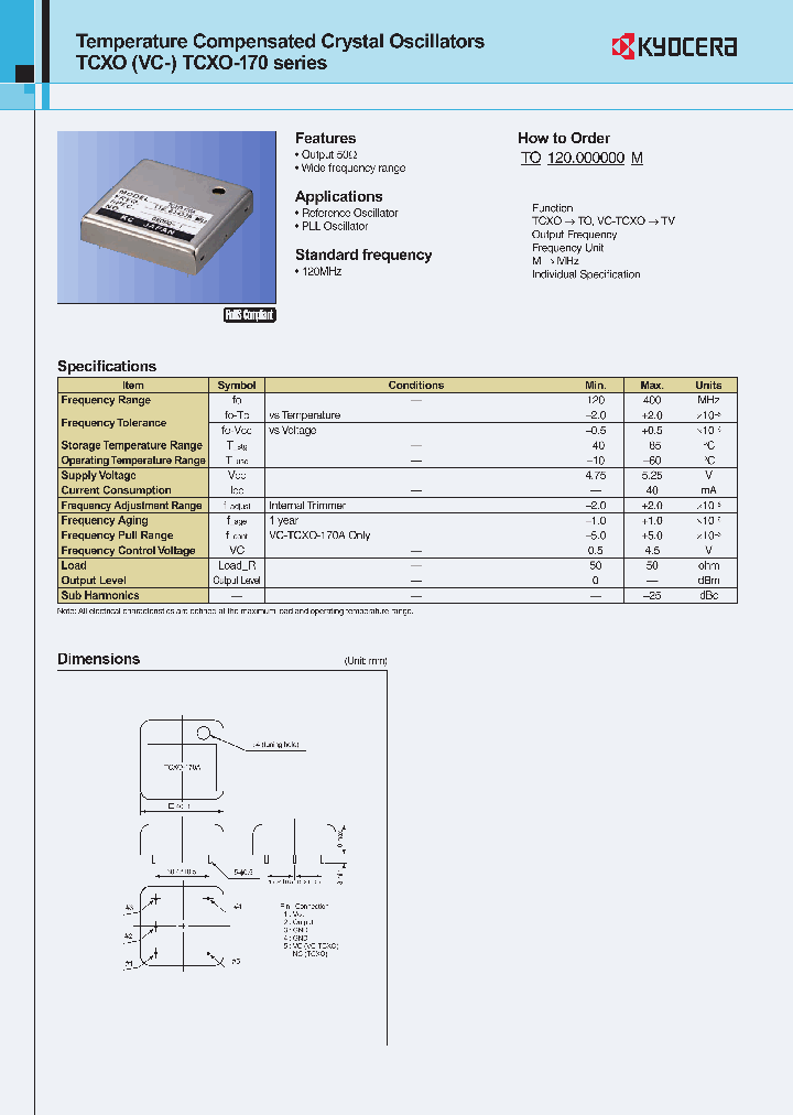 TCXO-170_7105326.PDF Datasheet
