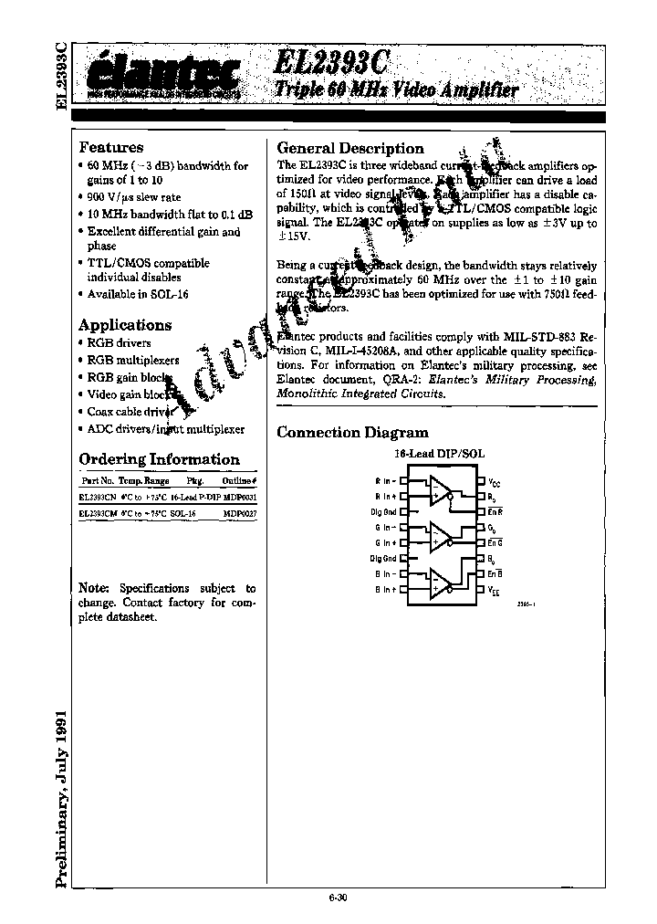 EL2393CN_7094739.PDF Datasheet
