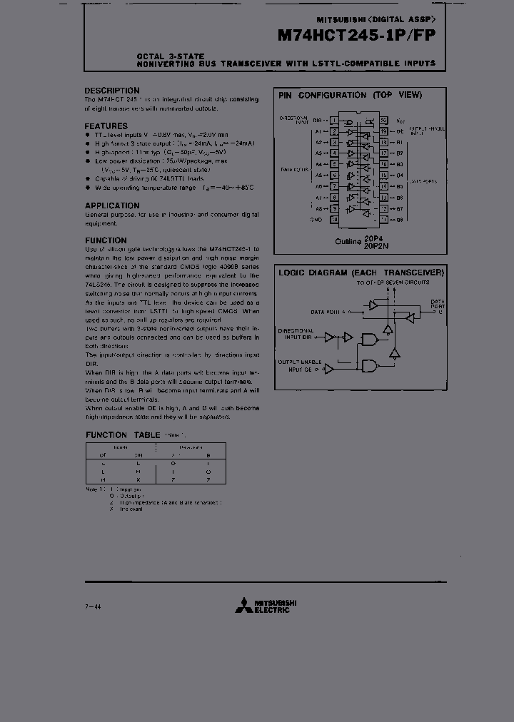 M74HCT245-1P_7094201.PDF Datasheet