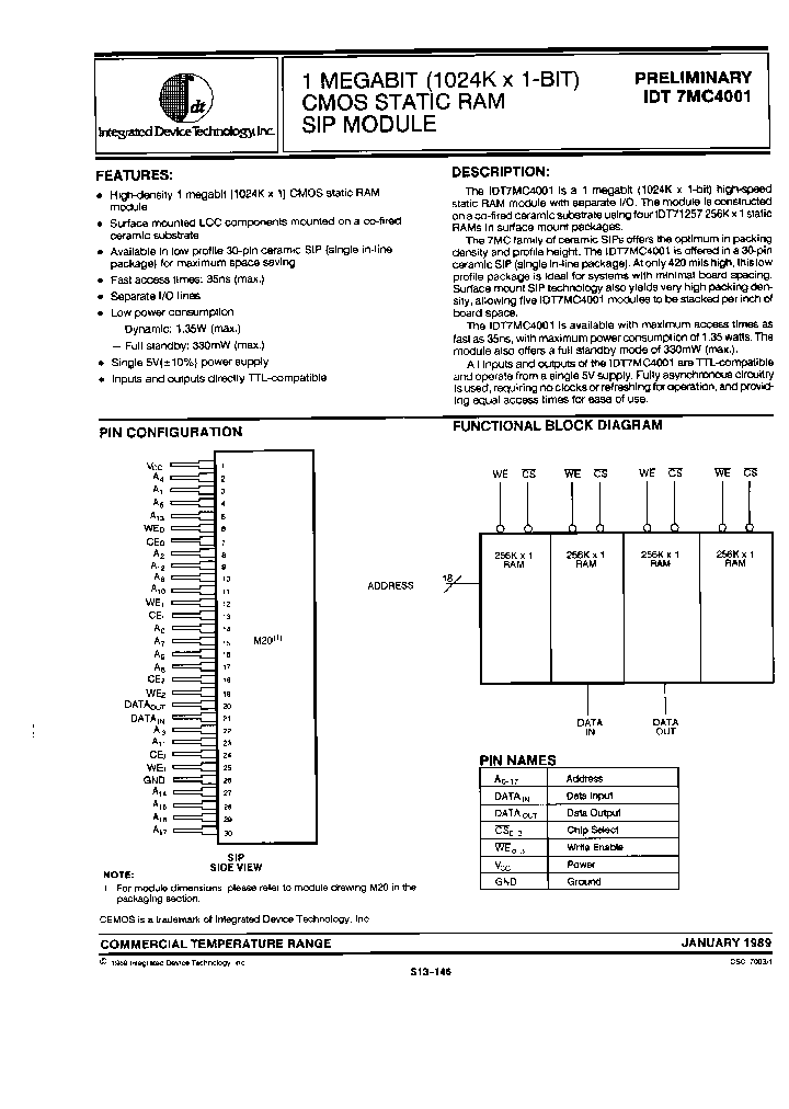 IDT7MC4001S35CS_7096951.PDF Datasheet