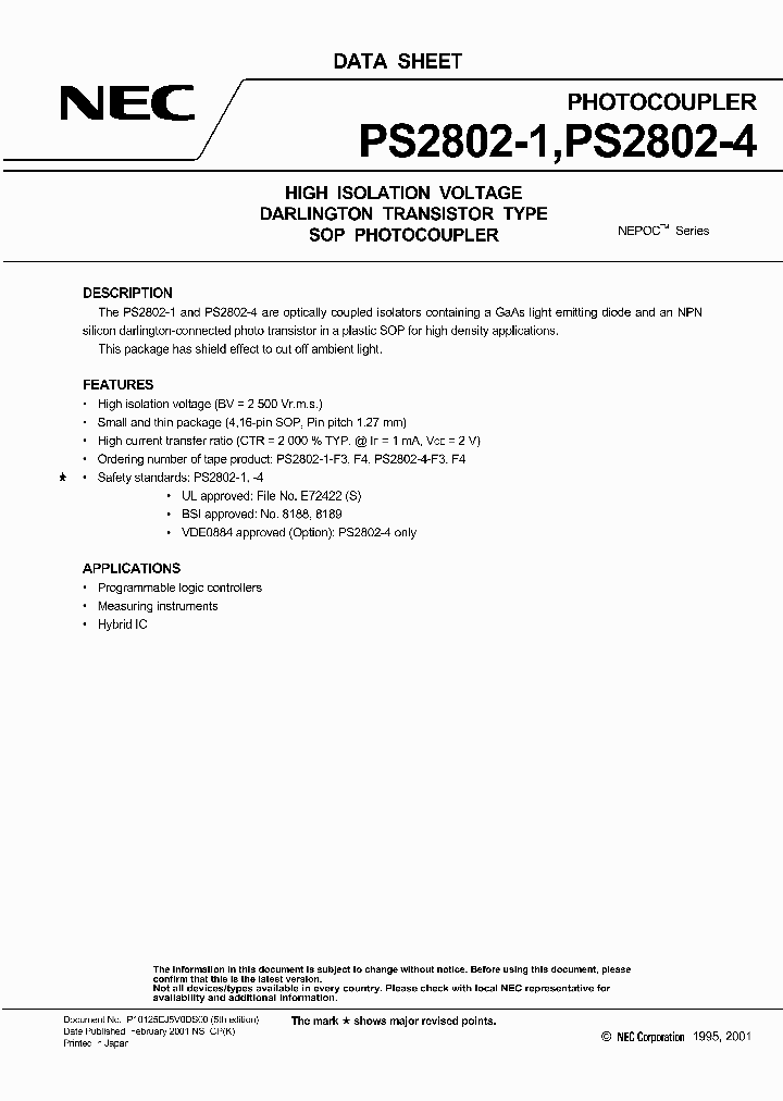 PS2802-1-N_7097700.PDF Datasheet