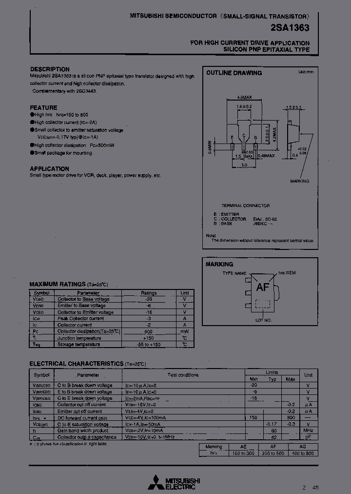 2SA1363-T13-1G_7099247.PDF Datasheet