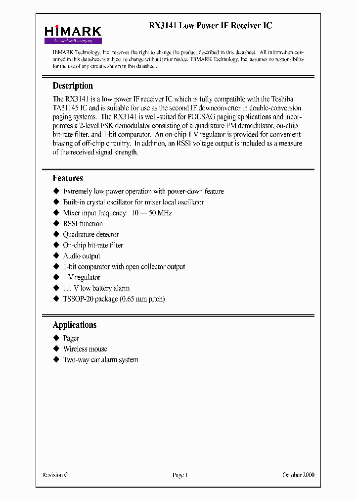 RX3141_7103423.PDF Datasheet