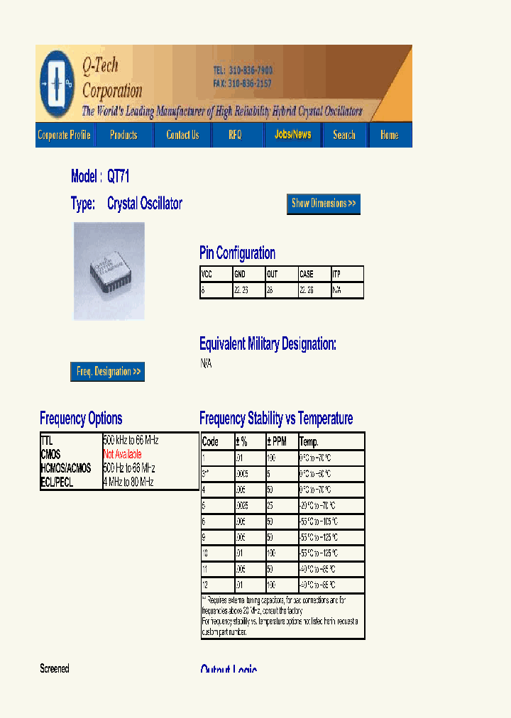 Q-TECHCORP-QT71T9M-FREQ3_7105702.PDF Datasheet