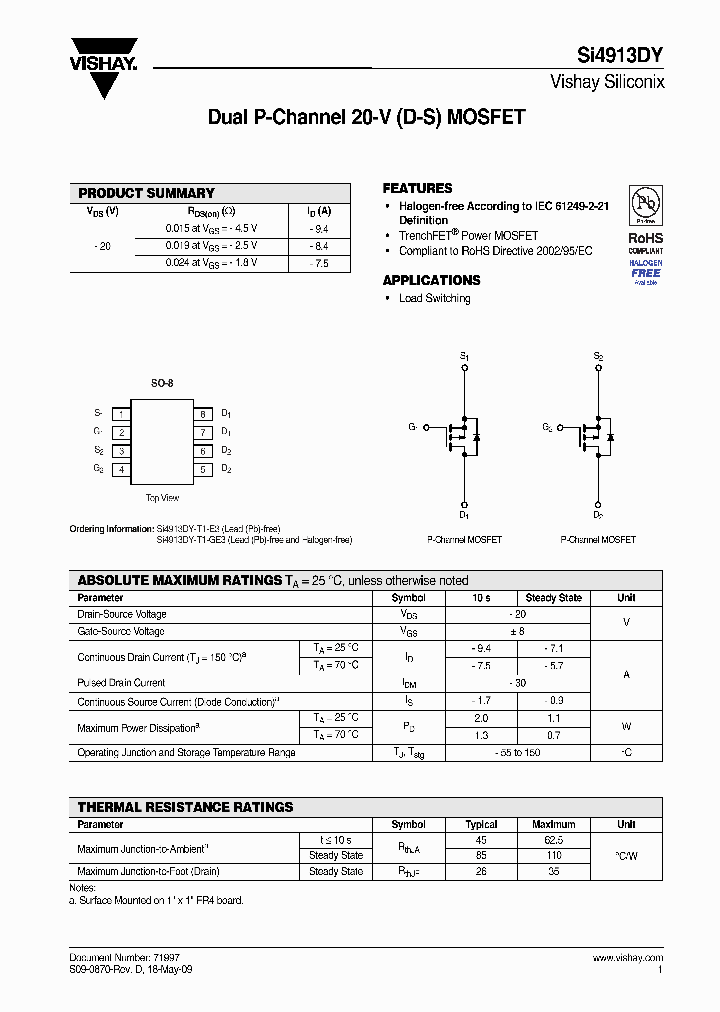 SI4913DY-T1-E3_7103206.PDF Datasheet