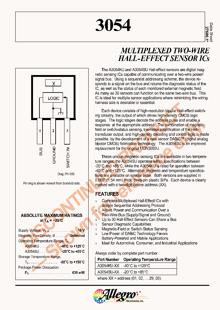 A3054SU-27_7104873.PDF Datasheet