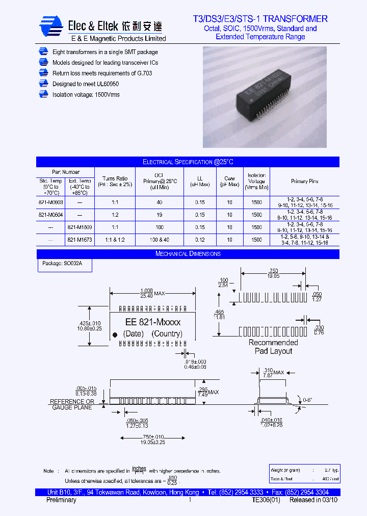 821-M0603_7111043.PDF Datasheet