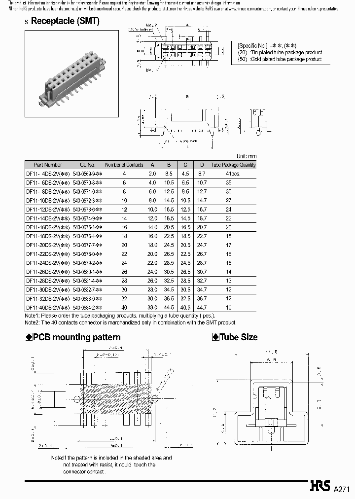 DF11-12DS-2V20_7113050.PDF Datasheet