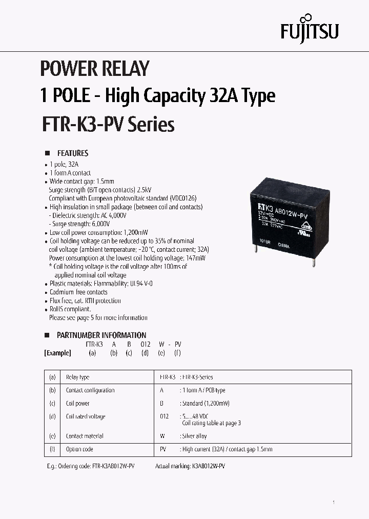 FTR-K3-PV_7113493.PDF Datasheet