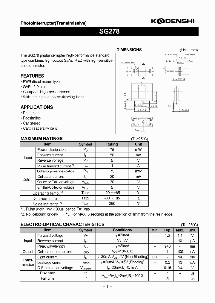 SG278_7118472.PDF Datasheet