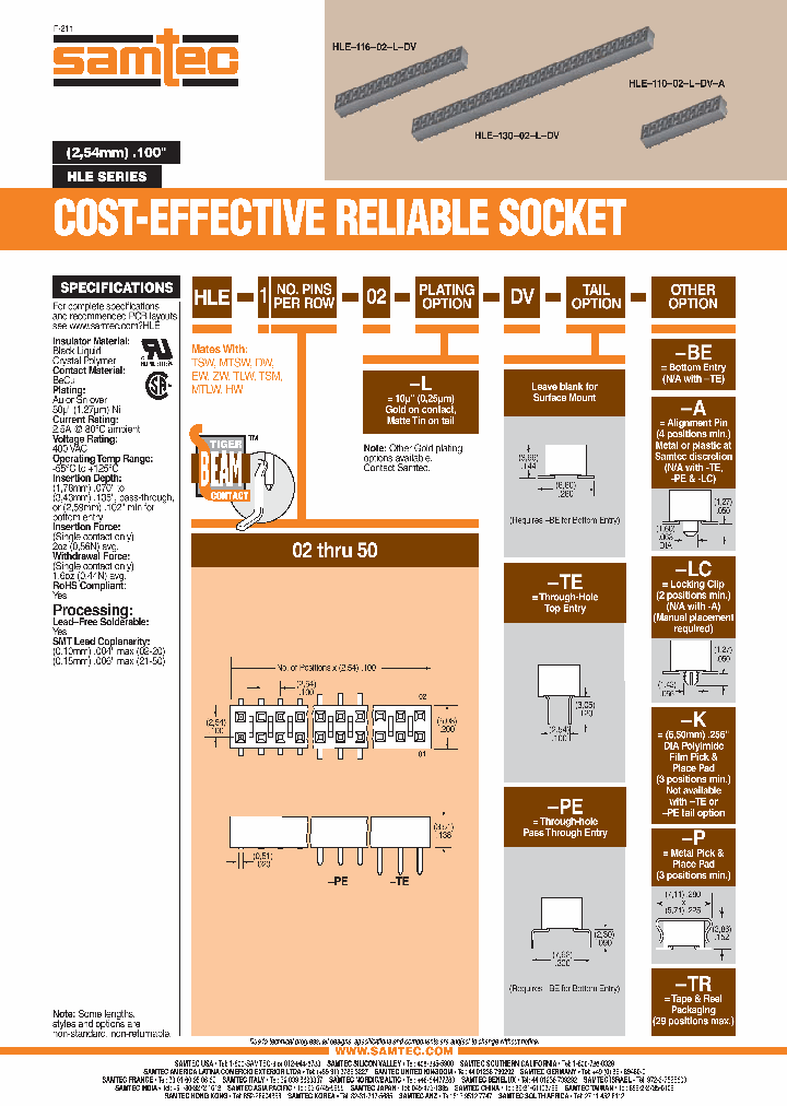 HLE-105-02-L-DV-A-K-TR_7114038.PDF Datasheet