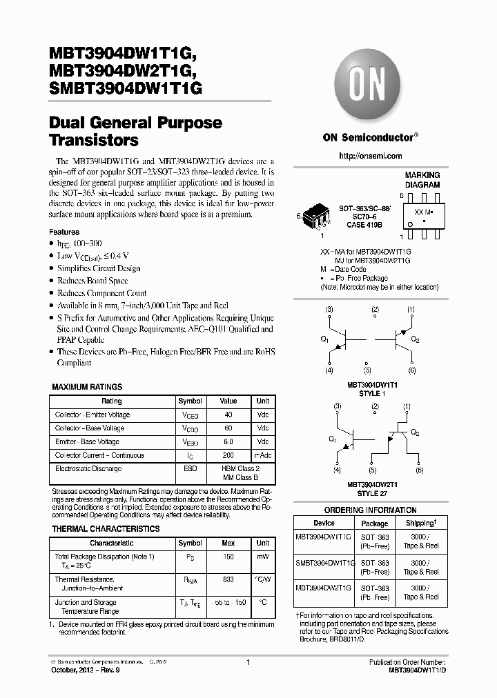 SMBT3904DW1T1G_7120533.PDF Datasheet