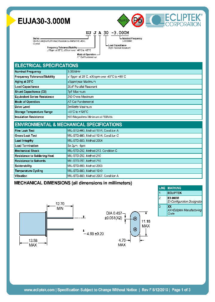 EUJA30-3000M_7116861.PDF Datasheet
