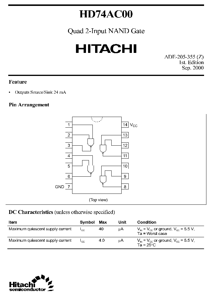 HD74AC00T-ELL_7119524.PDF Datasheet