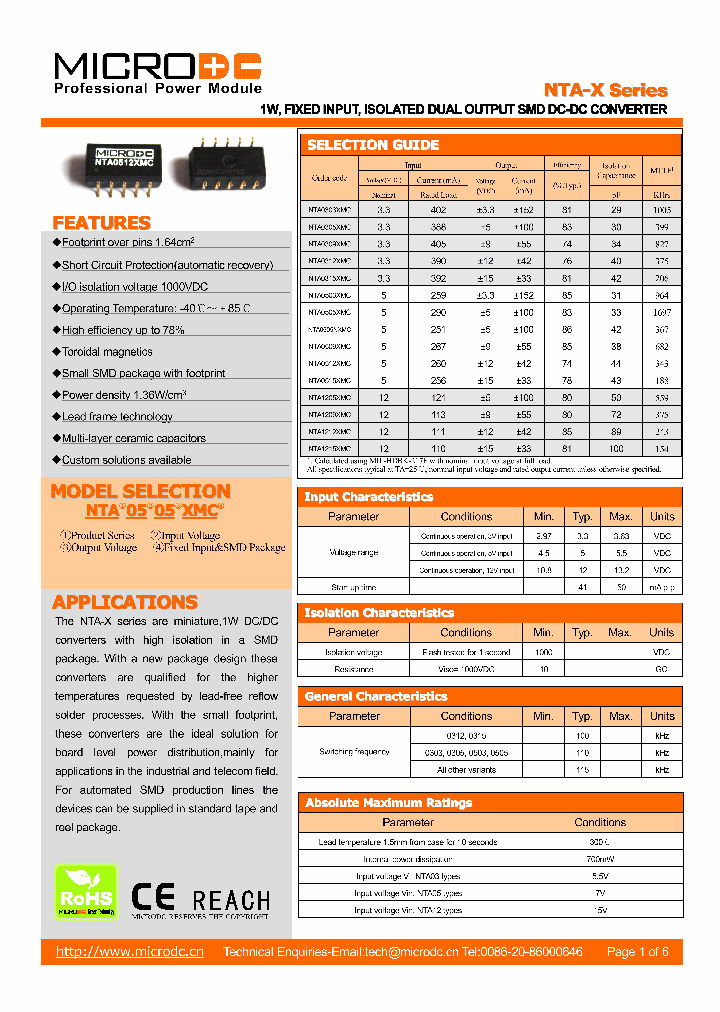 NTA0303XMC_7127301.PDF Datasheet