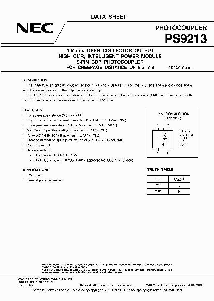 PS9213-V-F4-AX_7125855.PDF Datasheet