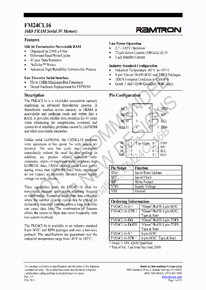 FM24CL16-DGTR_7124577.PDF Datasheet