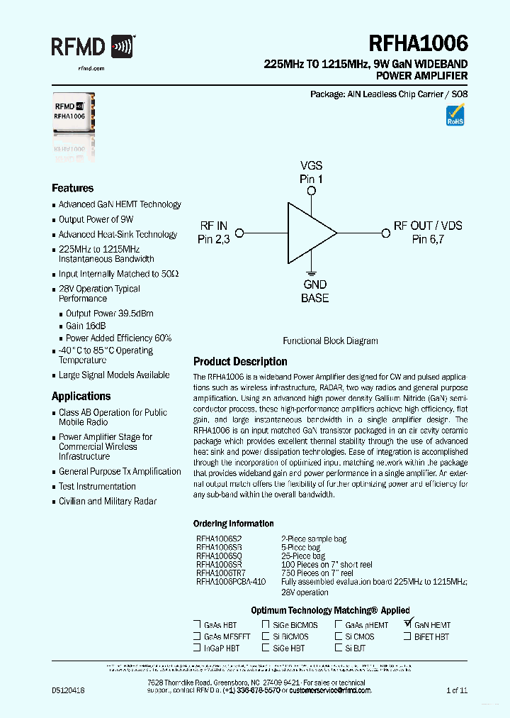 RFHA1006_7125550.PDF Datasheet