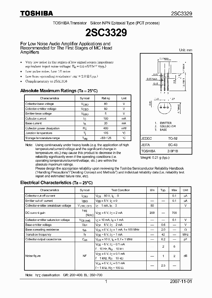 2SC3329-BL_7127276.PDF Datasheet