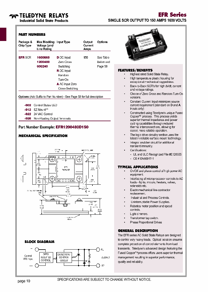 EFR600240A150_7130332.PDF Datasheet