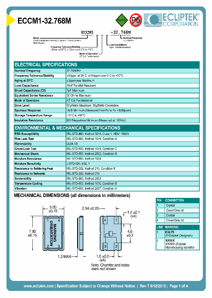 ECCM1-32768M_7128465.PDF Datasheet
