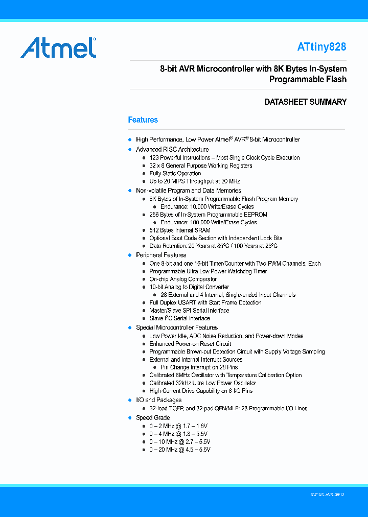 ATTINY828R-AU_7134476.PDF Datasheet